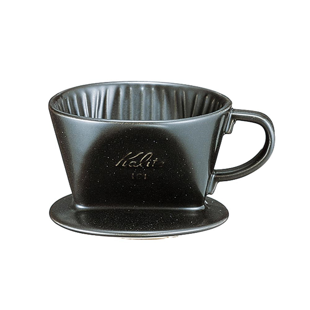 カリタ 陶器製コーヒードリッパー 101-ロトブラック