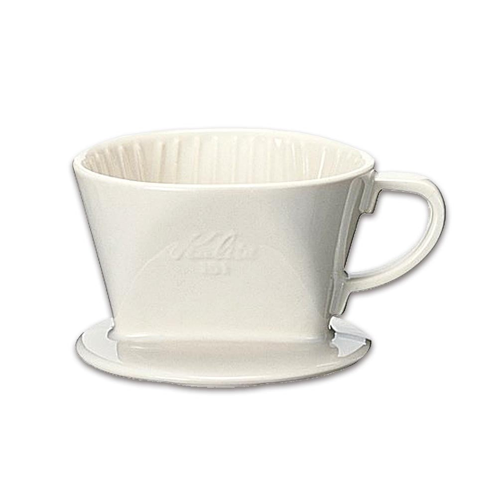 カリタ 陶器製コーヒードリッパー 101-ロトホワイト