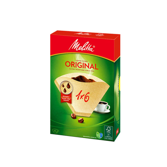 メリタ ナチュラルブラウン 1×6(40枚入)