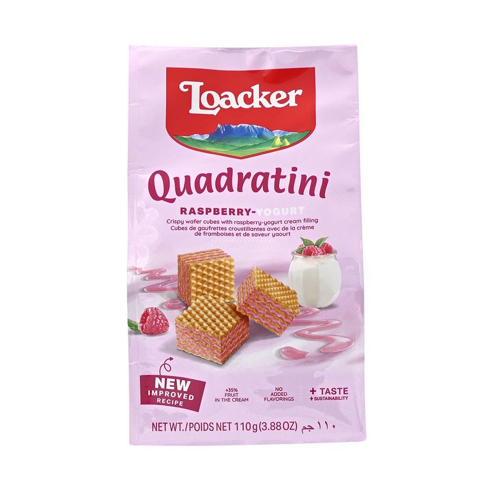ロアカー クワドラティーニ ラズベリーヨーグルト