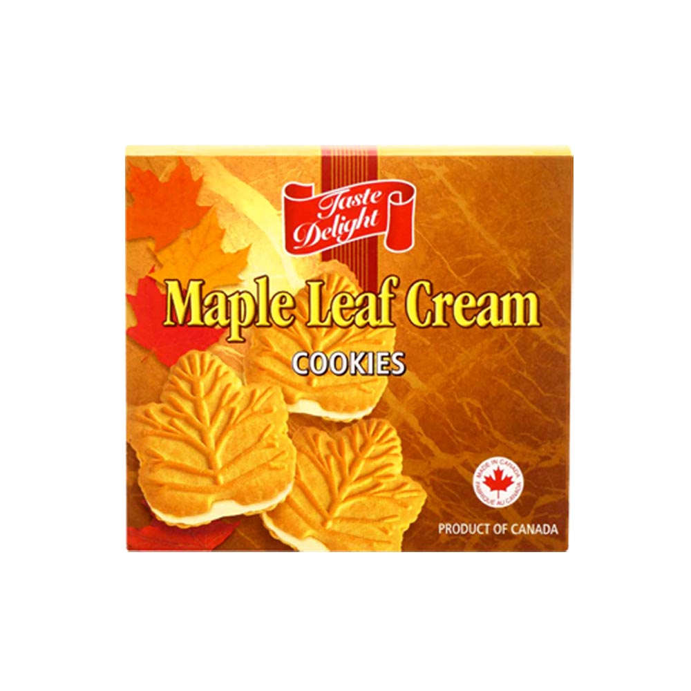 テイストデライト メイプルリーフ クリームクッキー6P