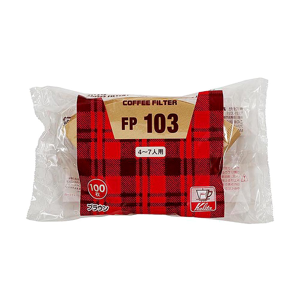 カリタ FPコーヒーフィルター FP103濾紙 ブラウン