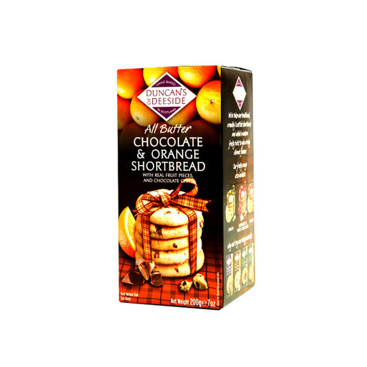 ダンカン オールバターチョコ&オレンジショートブレッド