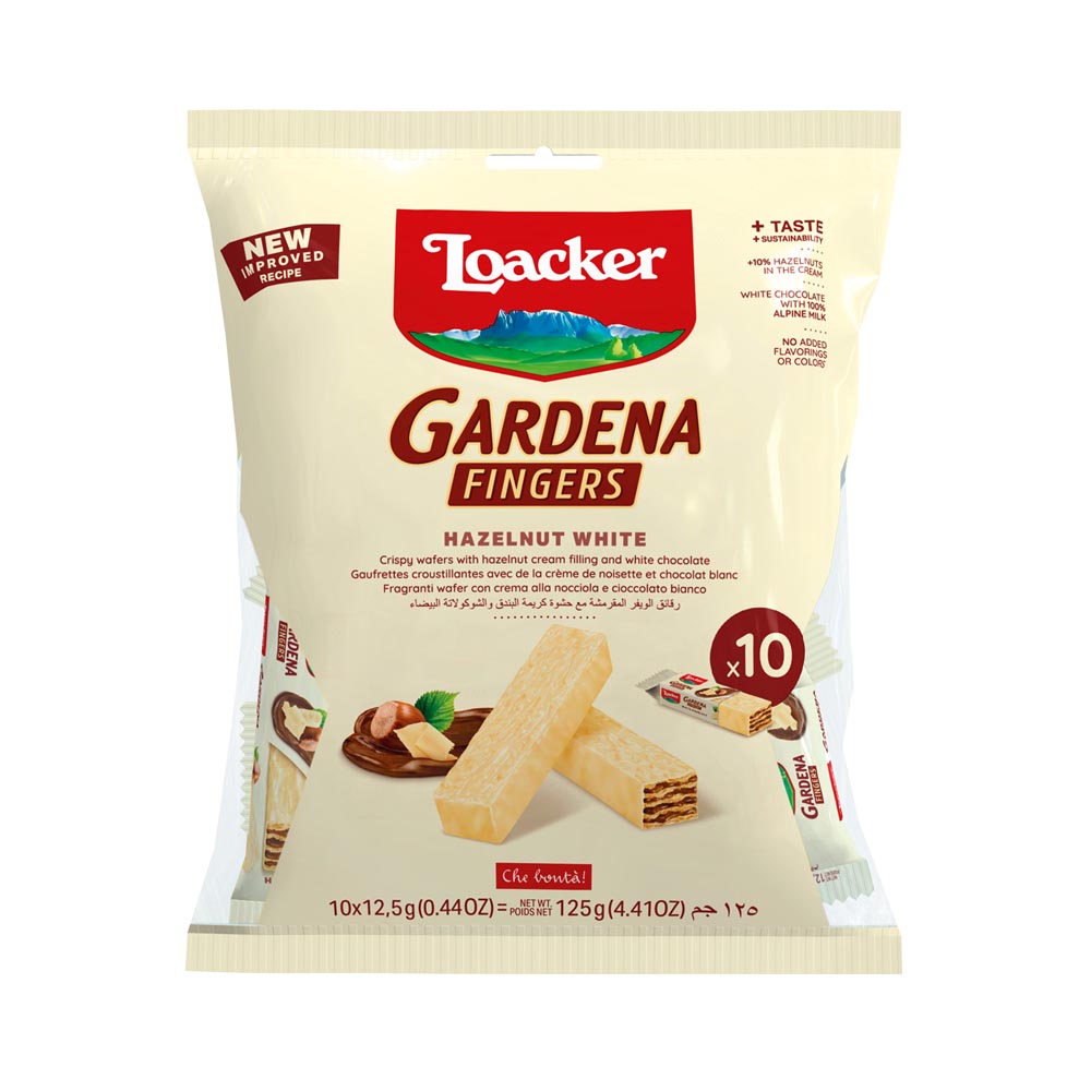 ロアカー ガルデーナフィンガーズ ヘーゼルナッツホワイト