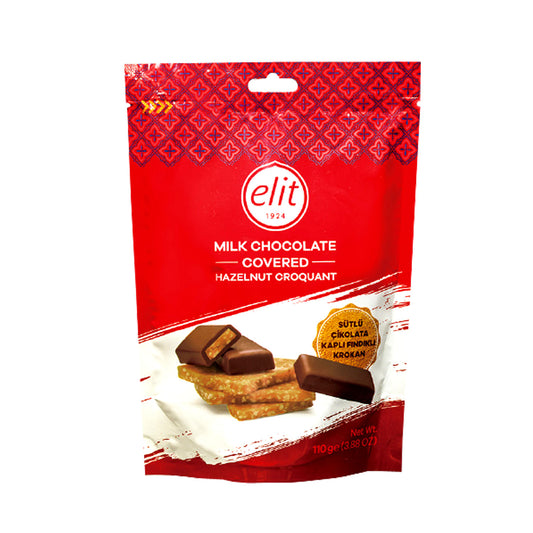 エリート ミルクチョコレート ヘーゼルナッツクロッカン